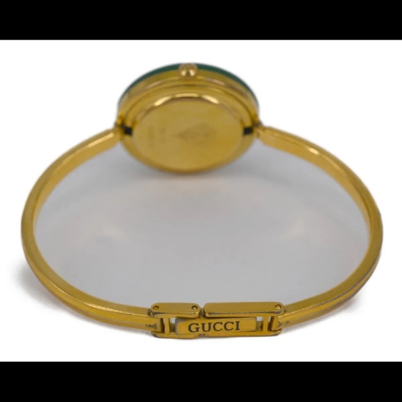 Gucci 14 k Gold Plated Swiss Quartz Collectors Vintage Set/Gold comes w/… - Picture 3 of 11